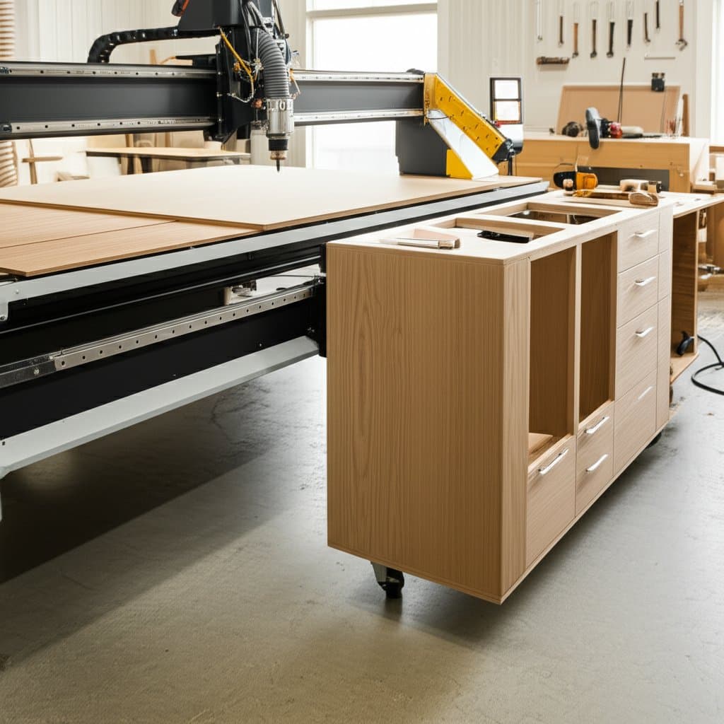 Image for CNC Routers Cut Custom Cabinet Costs by $20,000
