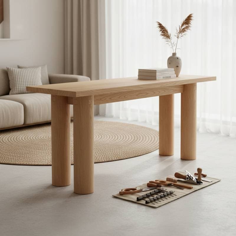 Featured image for Why Japandi Dowel Legs Rule 2025 DIY Furniture