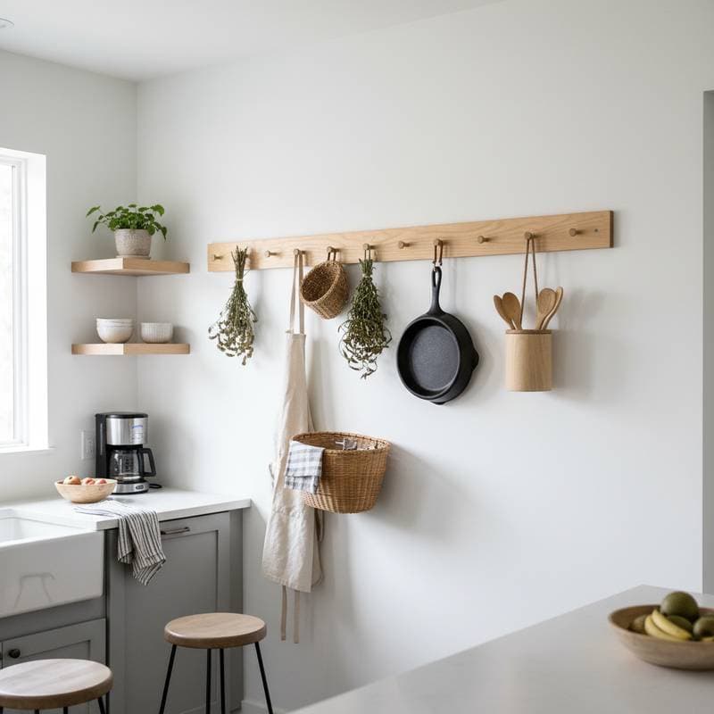Featured image for Why Shaker Peg Rails Replace Shelves and Hooks
