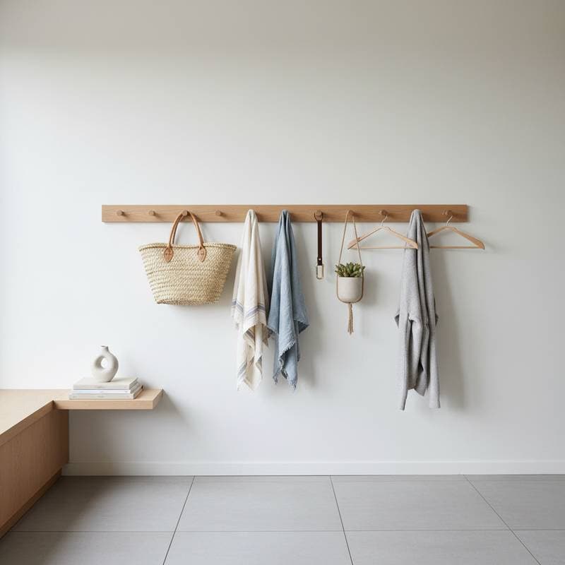 Featured image for Shaker Peg Rails Clear Clutter Without Adding Weight