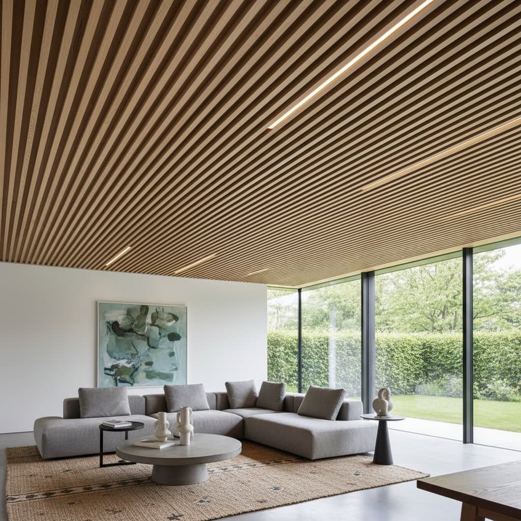 Image for Ribbed Oak Ceilings Cost $14-22 Per Square Foot