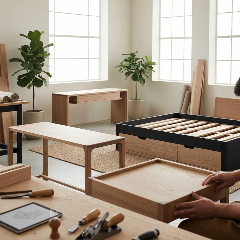 Image for Japandi Style Drives Custom Woodworking Boom in 2025