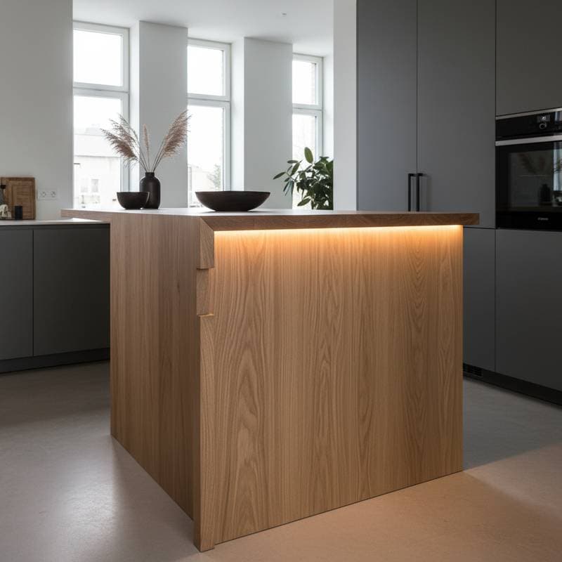 Featured image for No-Miter Joinery Creates Stronger Waterfall Edges