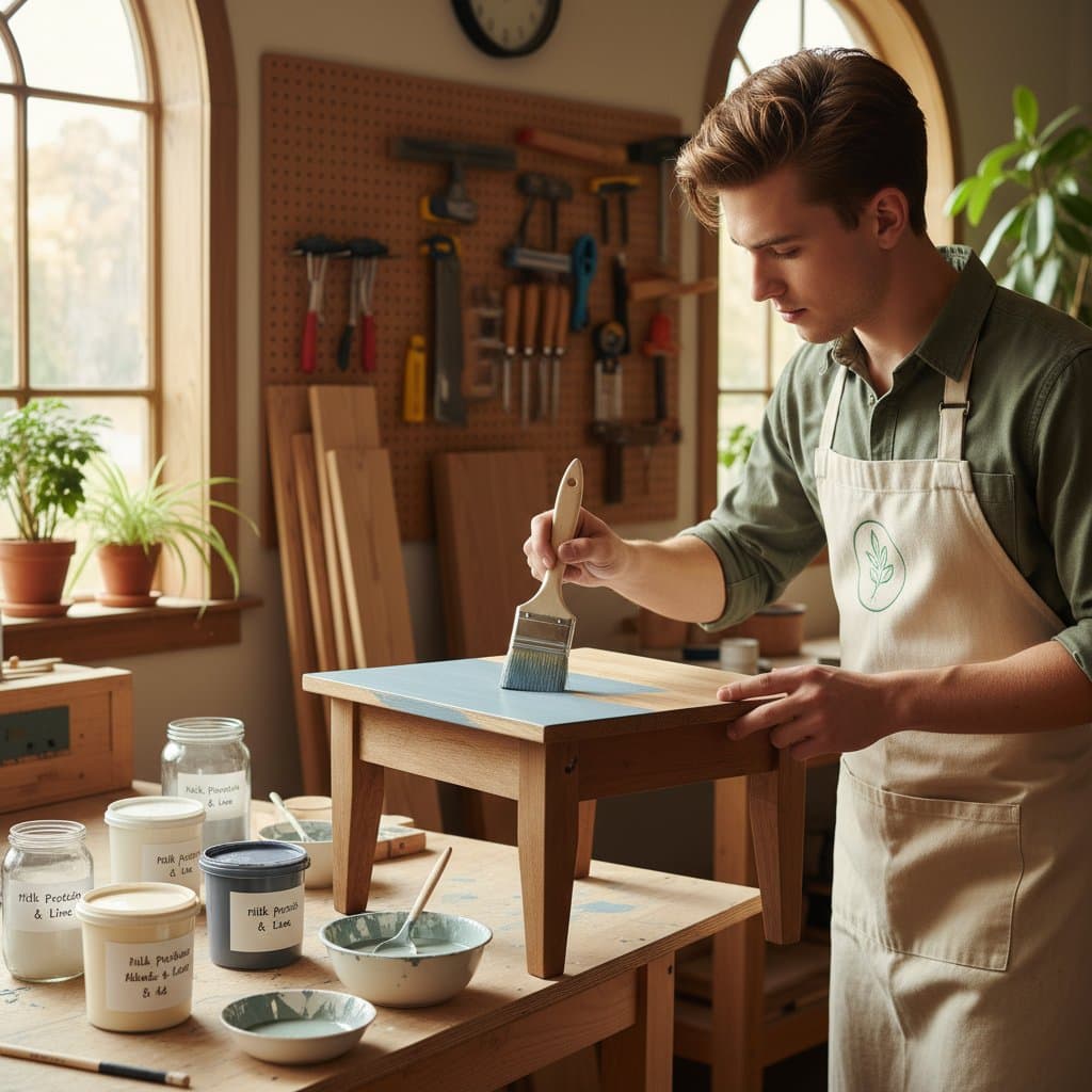 Image for Milk Paint's Zero-VOC Formula Wins Gen Z Woodworkers