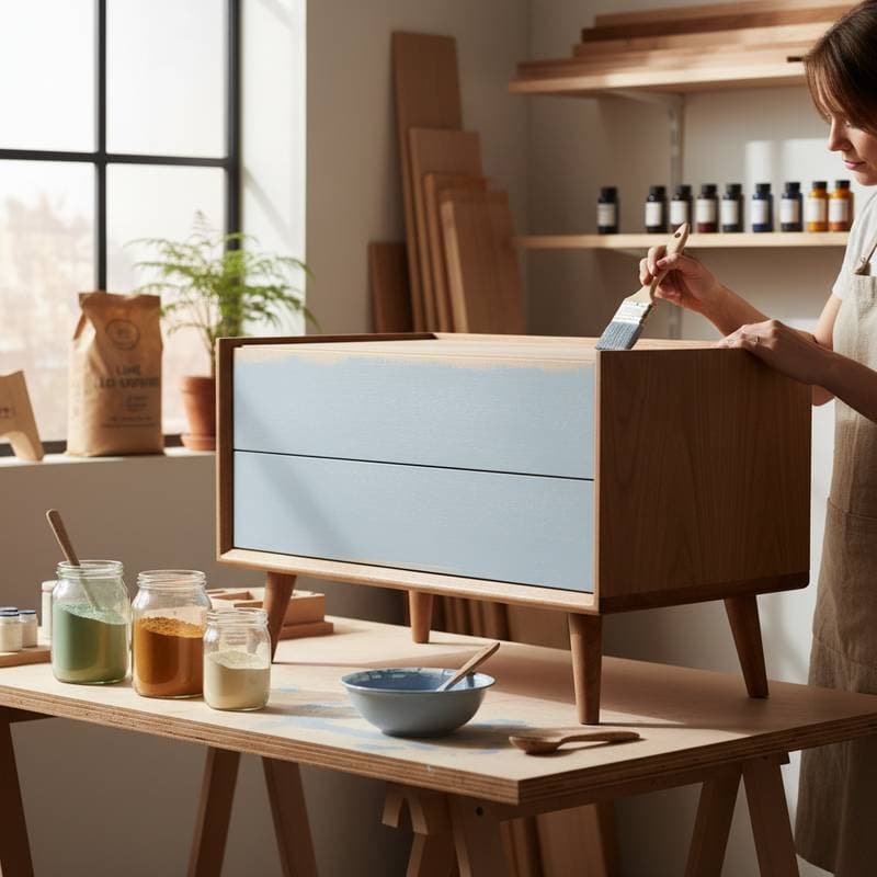 Featured image for Milk Paint Bonds Into Wood Without Toxic Fumes