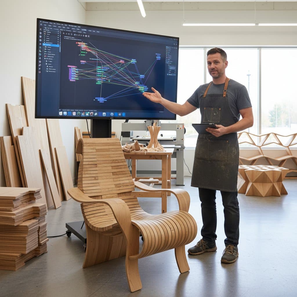Image for Parametric Design Cuts Furniture Production Time in Half
