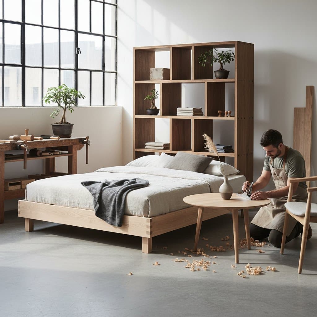 Featured image for Japandi Furniture Commands 25% Premium in 2026 Market