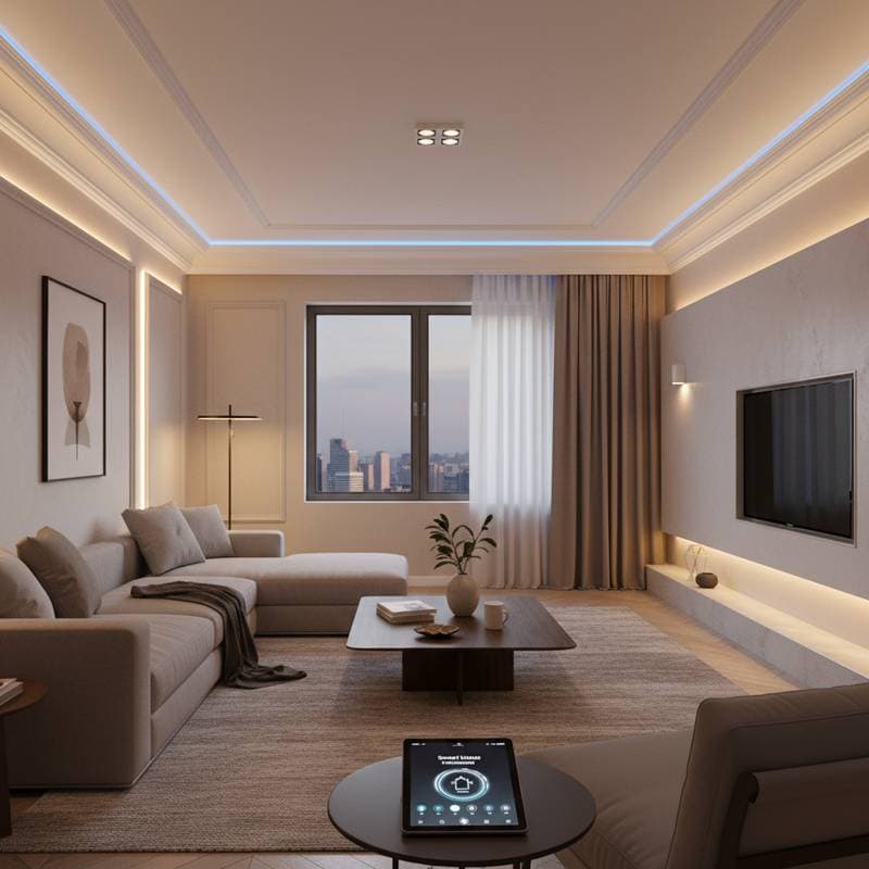 Featured image for Smart LED Molding Cuts Power Bills While Adding Ambiance