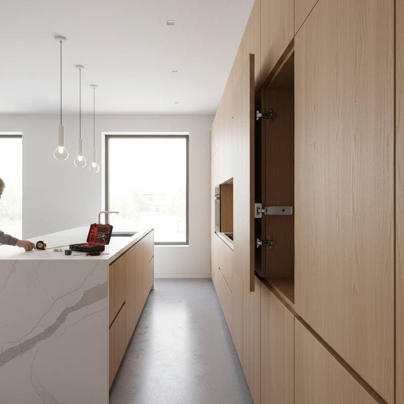 Featured image for Invisible Hinges Are Reshaping Cabinet Design