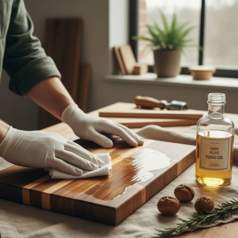 Featured image for Why DIYers Swap Poly for Tung Oil's Revival