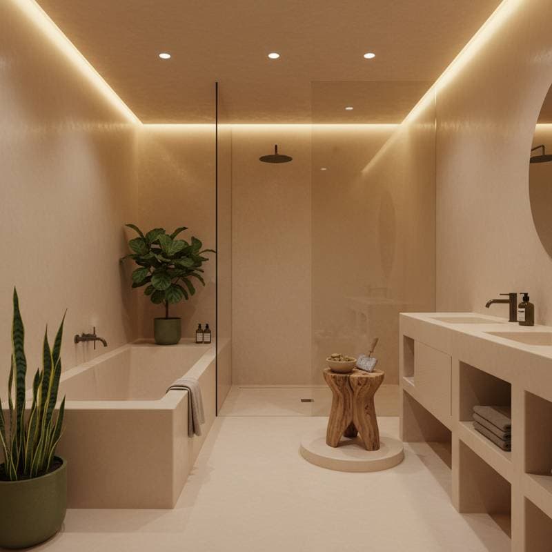 Featured image for Tadelakt Plaster Replaces Wood Finish in Wet Rooms