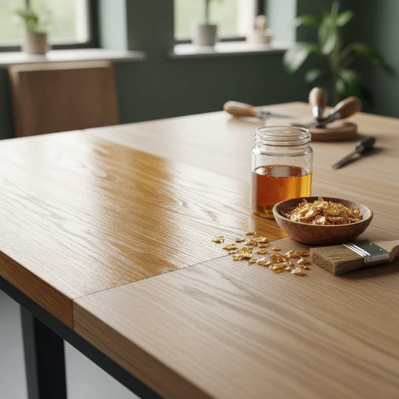 Image for Shellac Flakes Return as Repairable Wood Finish