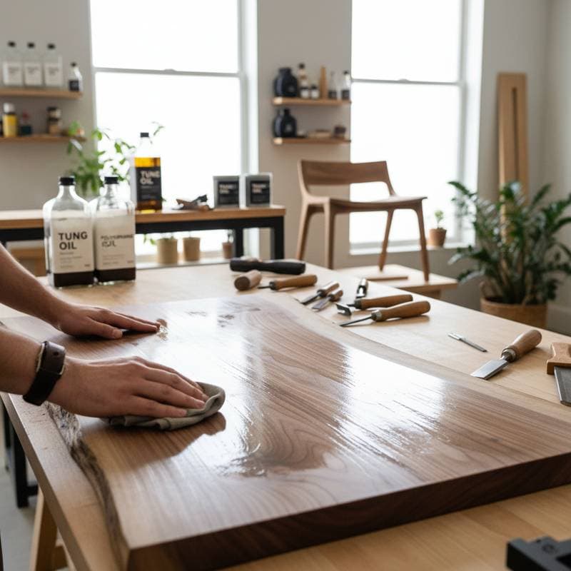Image for Why Woodworkers Are Choosing Tung Oil Over Poly