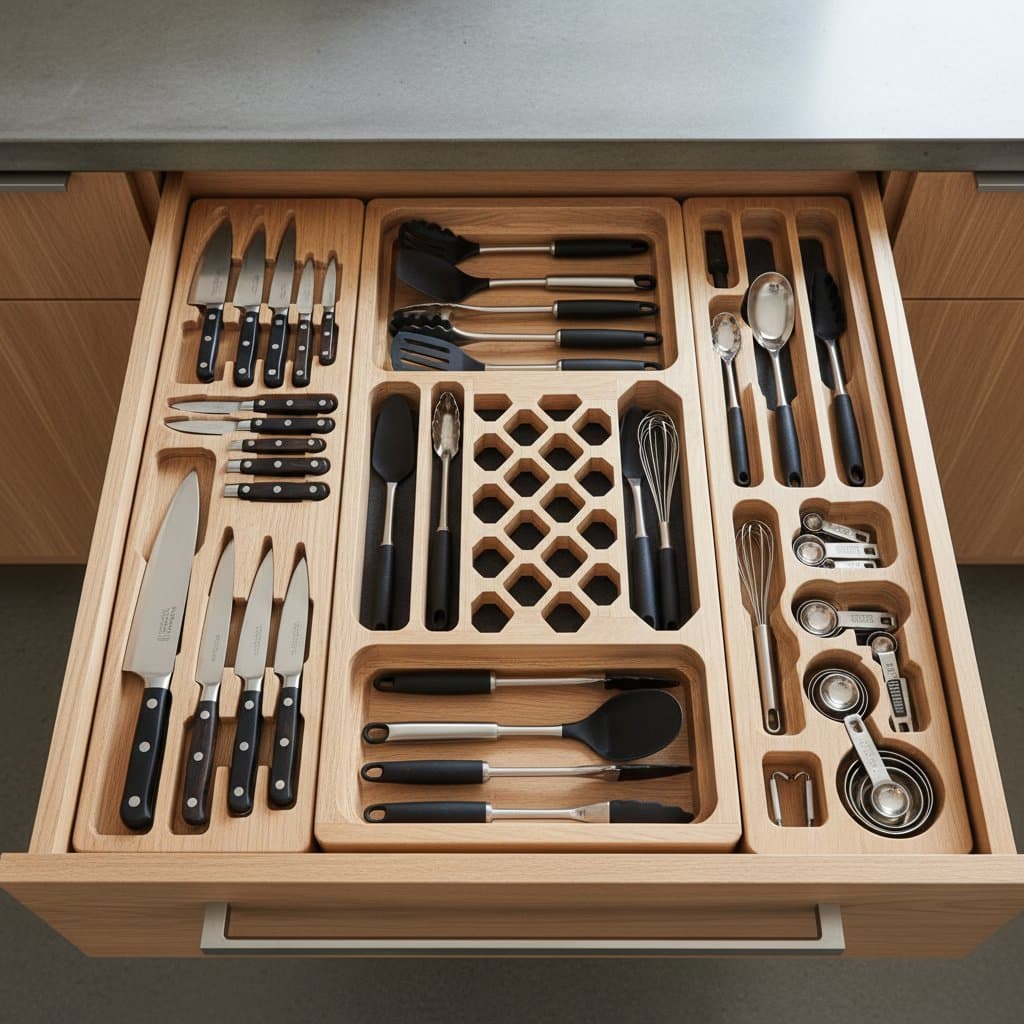 Image for CNC Inserts End the Drawer Organization Compromise