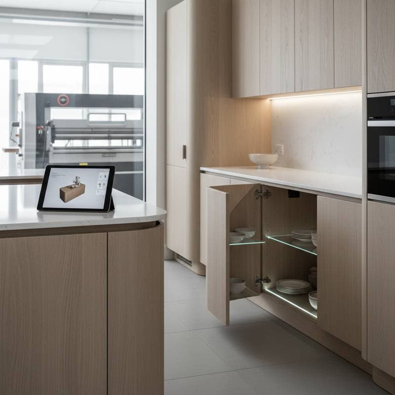 Image for 3D Bending Drops Curved Door Costs by 30 Percent