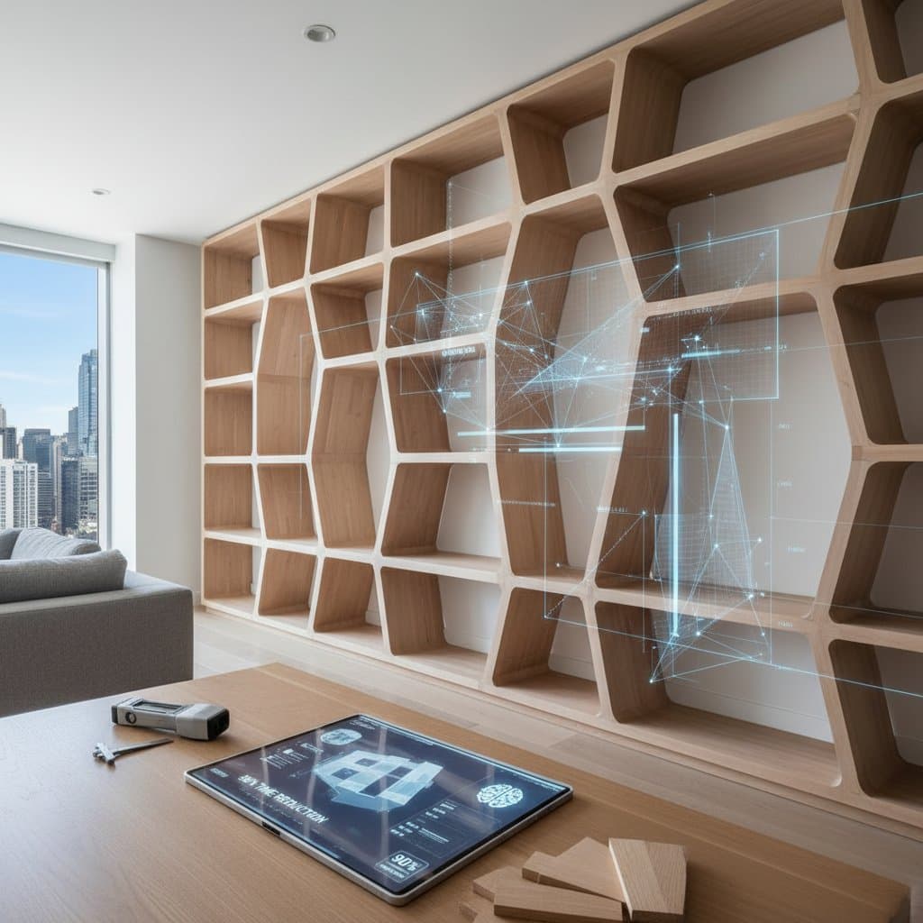 Featured image for AI-Guided Parametric Design Cuts Shelving Time by 90%