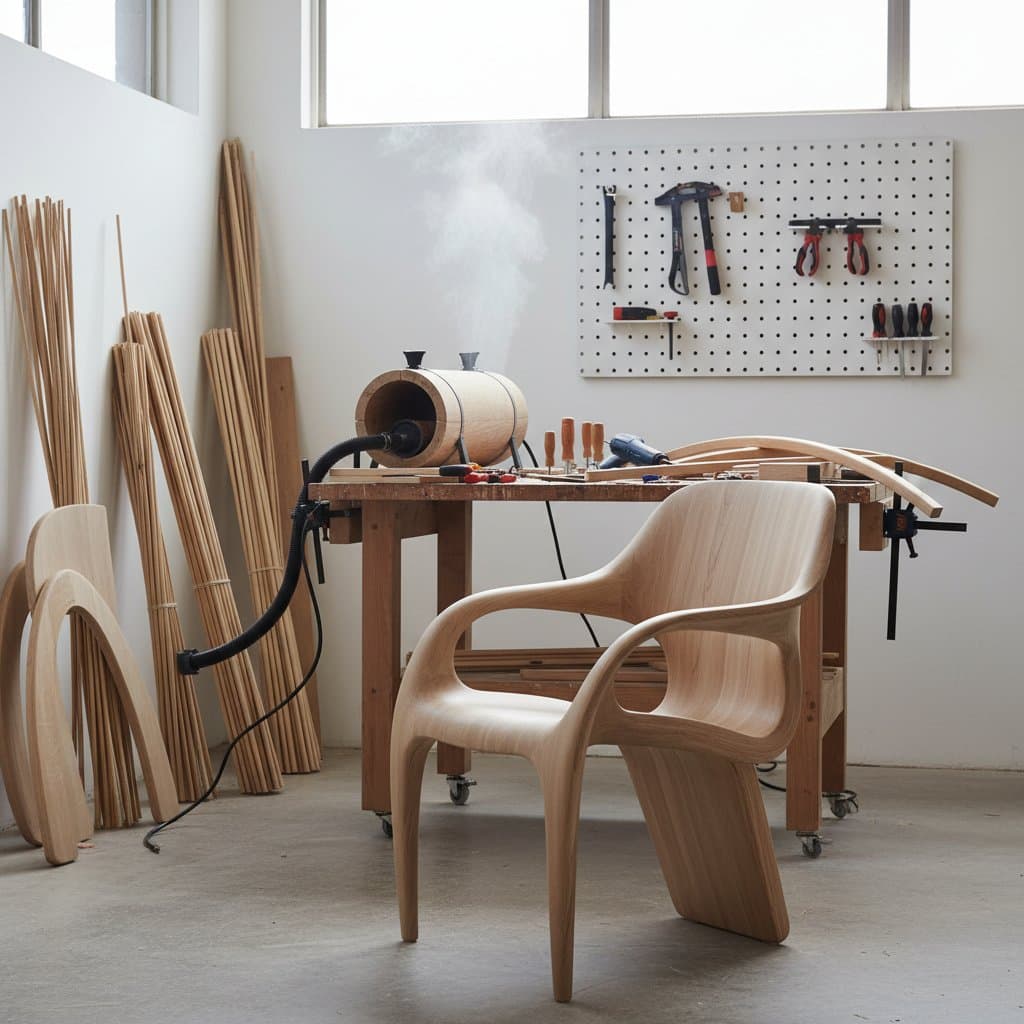 Image for Steam-Bent Furniture Cuts Waste by 25 Percent