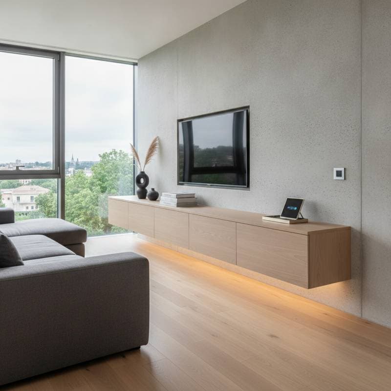 Image for Why Floating Credenzas Dominate 2026 Storage Trends