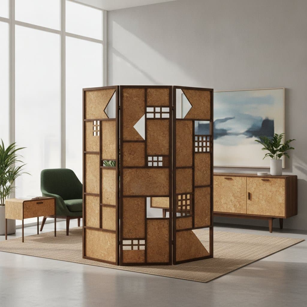 Image for Cork Veneer Cuts Noise 25 Decibels in Furniture
