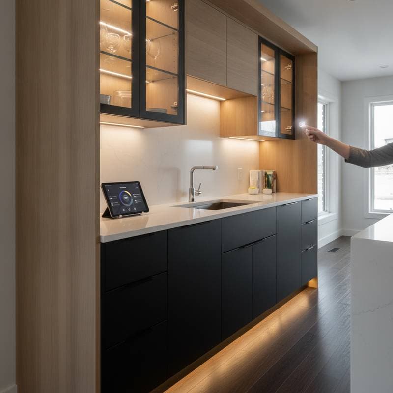 Image for Smart Cabinet Lighting That Adapts to How You Live