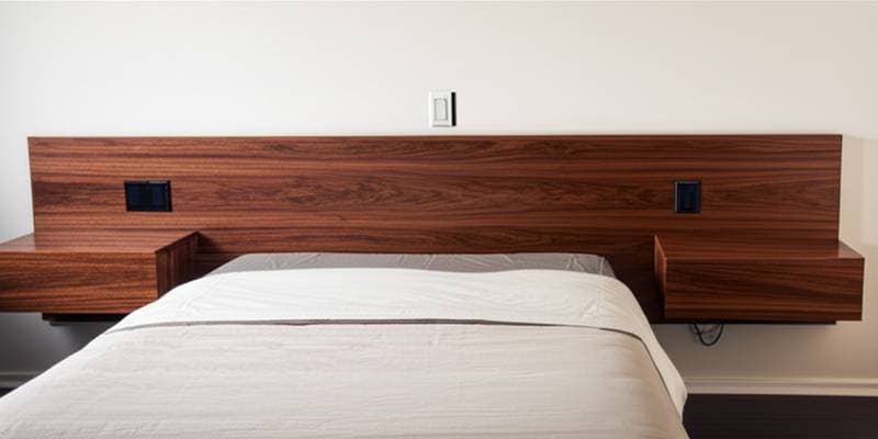 Featured image for Floating Nightstands Free Floor Space in 160-sq-ft Room