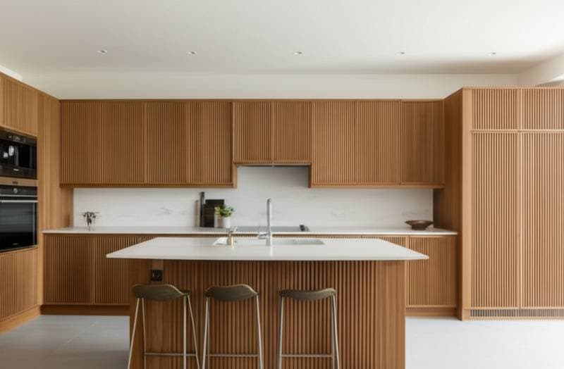 Featured image for Why Ribbed Oak is Revolutionizing Kitchen Cabinetry