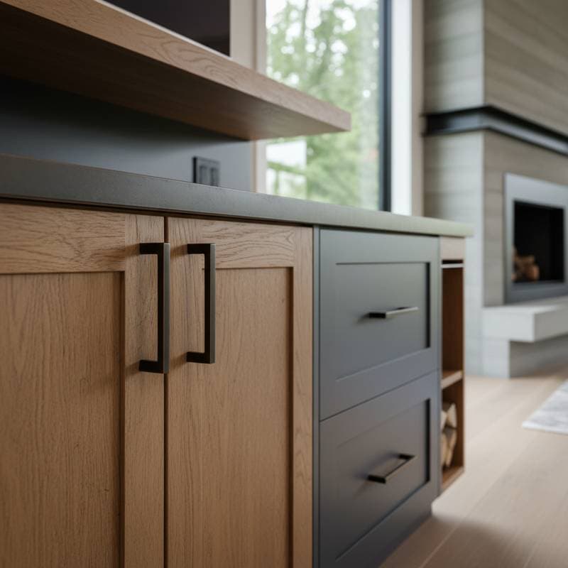 Featured image for Dark Bronze Hardware Bridges Rustic and Modern Styles