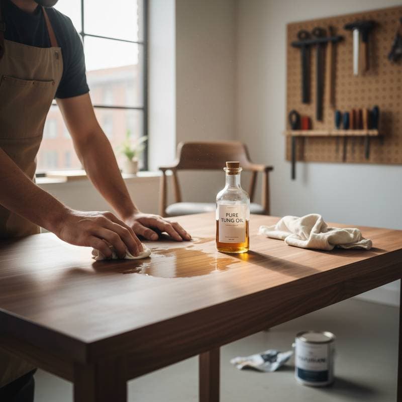 Featured image for DIYers Ditch Polyurethane for Tung Oil's Natural Glow