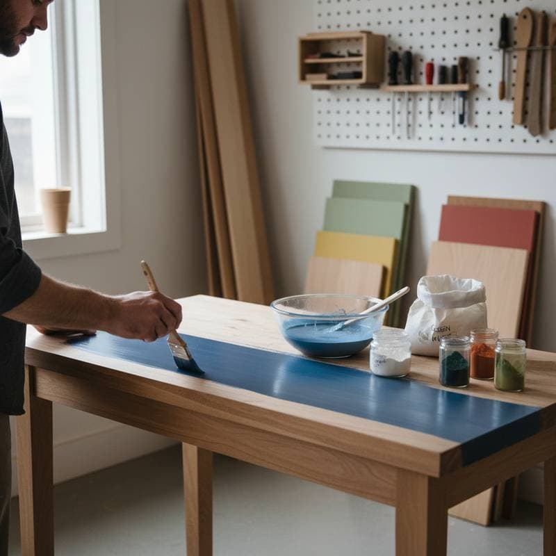 Featured image for Why Milk Paint Beats Synthetic Finishes for Indoor Air