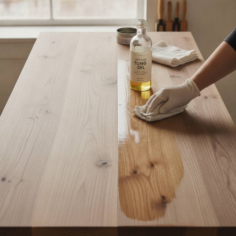 Featured image for Tung Oil's Comeback as a Zero-VOC Wood Finish